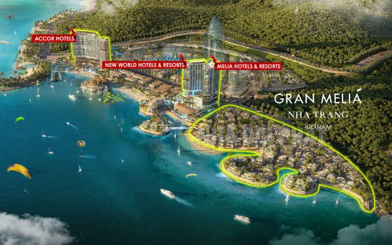 Vị trí GRAN MELIÁ NHA TRANG 1