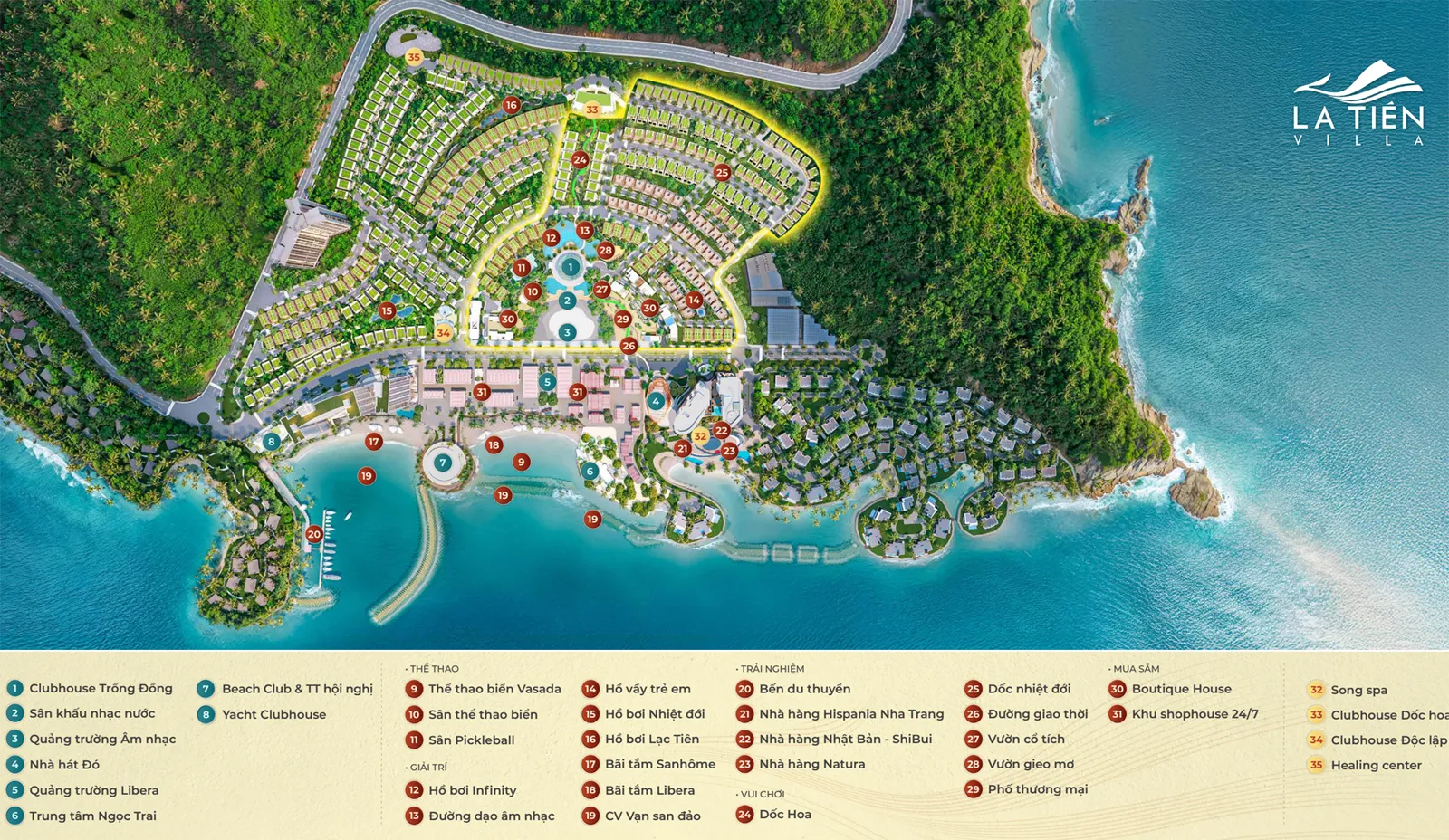 La Tiên Villa ⭐️ Giá bán Nhà Phố - Biệt Thự chủ đầu tư 2025