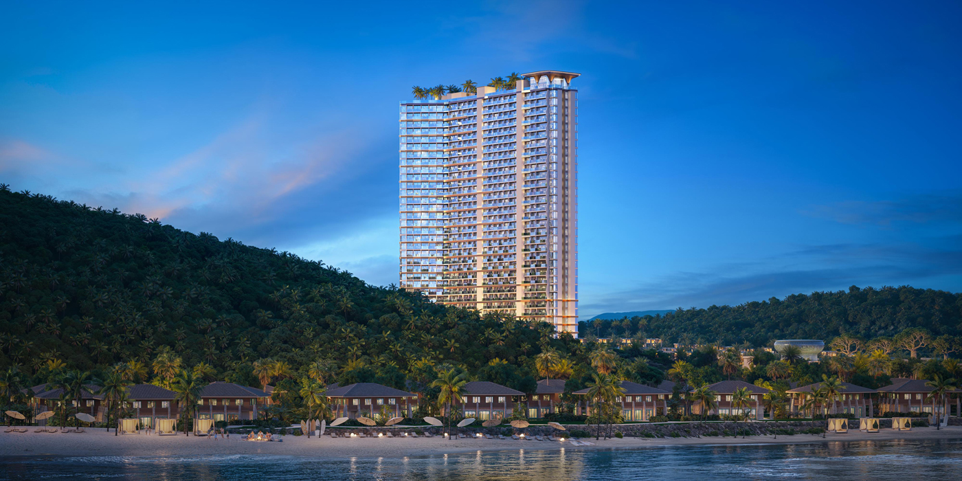 Alora Nha Trang phối cảnh ban đêm
